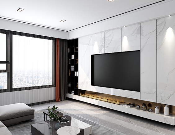 中骏雍景湾122平现代轻奢风格装修效果图