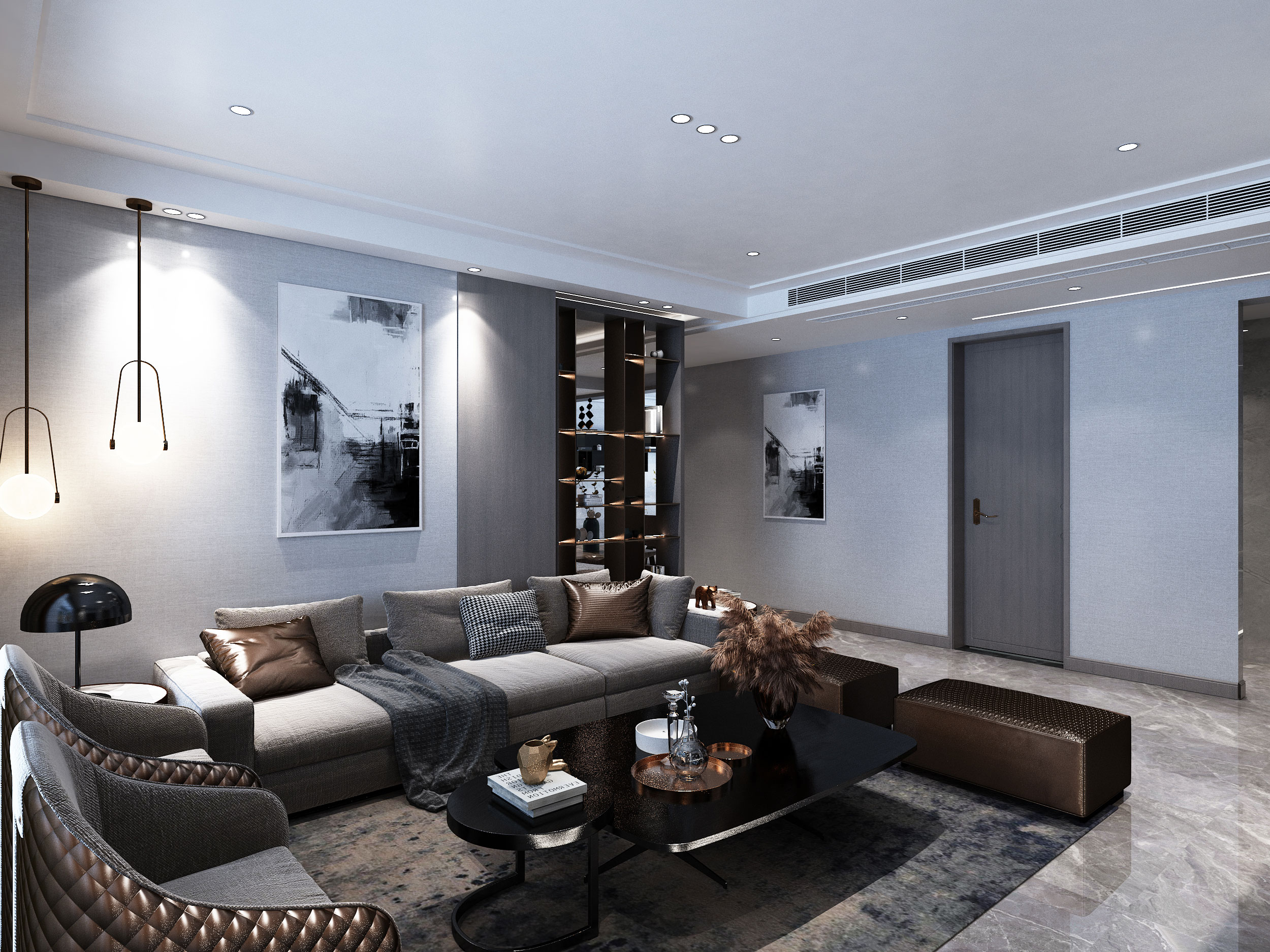 旭日华庭142㎡现代简约案例欣赏