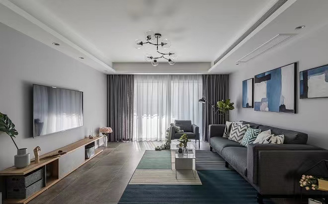 文兴水尚146㎡现代风格案例欣赏